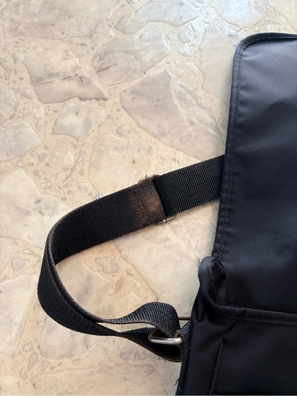Vintage 90s Ralph Lauren Polo Sport American Flag Messenger Bag